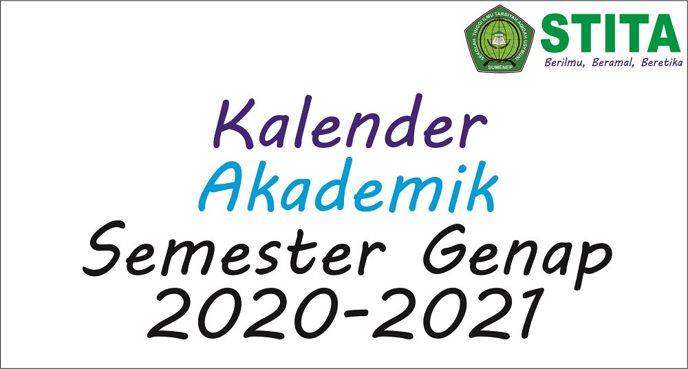 Kalender Akademik Semester Genap 2020-2021